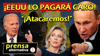 Zajárova lanza advertencia fulminante a Occidente [upl. by Andromache]