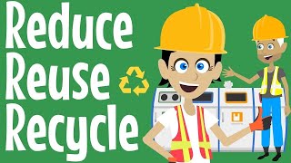 Reduce Reuse Recycle Song  Sustainability Song for Schools  Protect Our Planet [upl. by Verina]