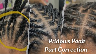 Widows Peak Parting [upl. by Aitel]