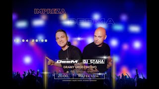 DeeM  DJ STAHA 12042024 BDay Live Stream NAJLEPSZA KLUBOWA MUZYKA  Retro time 2024  TikTok [upl. by Randi]