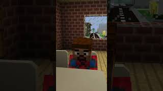 Sınıfın Zekisi Düşük Almıstır 😂🤣 Minecraft minecraft minecraftshorts shorts animation [upl. by Dnaloy]