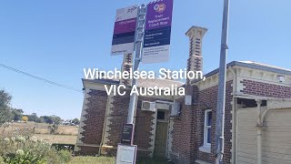 Winchelsea Station VIC Australia PT public transport trainstation [upl. by Greenlee868]