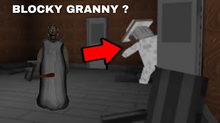 A Granny Ghost is Haunting Me I escape from the house Blocky Granny Horror House 3D [upl. by Rahm]