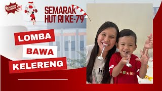 LOMBA SENDOK KELERENG  Lomba Bawa Kelereng pakai Sendok  Lomba 17 Agustus  Belajar Pantun [upl. by Esirtal]