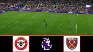 BRENTFORD VS WEST HAM UNITED  PREMIER LEAGUE 20242025  FOOTBALL LIFE 2024 [upl. by Ori125]