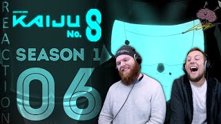 SOS Bros React  Kaiju No 8 Season 1 Episode 6  Daybreak Operation [upl. by Aicineohp]