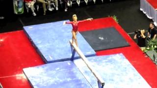 Nastia Liukins Final Routine [upl. by Drolet]