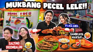 MUKBANG PENYETAN SAMBEL FT ECA AURA JEROME SALTING DIGOMBALIN 😂 [upl. by Letitia]