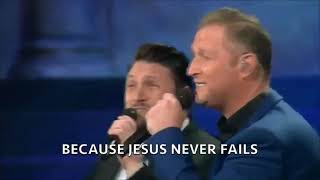 JESUS NEVER FAILS LIVE  Canas Voice  Lyrics Video [upl. by Eslehc]