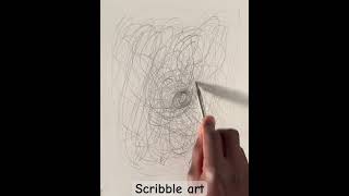 Scribble art drawing art scribble sketch artist pencilonpaper pencildrawing sketch [upl. by Jocelyne]