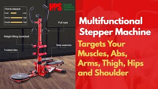 The Multifunctional Stepper Exercise Machine [upl. by Llehsim]