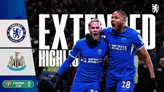 Chelsea 11 Newcastle 42 on PENALTIES  EXTENDED Highlights  Carabao Cup QuarterFinal 2324 [upl. by Isla]