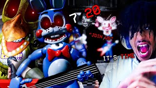 IT WAS TORTURE BEATING 720 IN FNAF 2 REIMAGINED [upl. by Urbana]