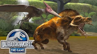 Jurassic World Das Spiel 48  Der STUFE 40 ARCHAEOTHERIUM amp der PTERANODON  LP JW Deutsch [upl. by Yriek54]