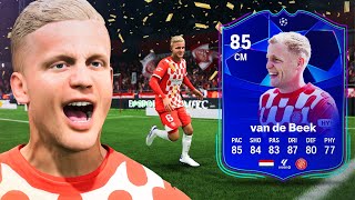 85 RTTK van de Beek is a INSANE for 20k 🔥 FC 25 Player Review [upl. by Atirabrab449]