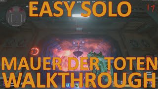 Easy Solo Mauer Der Toten Walkthrough  Rnd 17 Easter Egg Completion No Steps Skipped [upl. by Franzoni]