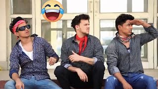 raund2hell Blind Deaf Dumb 😂😂 comedy video Najim Vasim Jean ki video [upl. by Akimahs277]