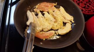 Creamy Garlic Chicken Tenderloins Dinner [upl. by Aedrahs695]