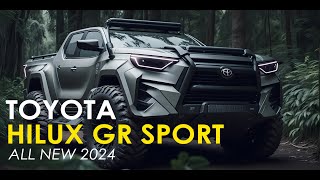 Toyota Hilux GR Sport All New Concept Car AI Design [upl. by Farlee]