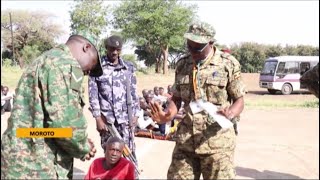 UPDF recruitment in Karamoja  21 candidates found with forged documents [upl. by Eednahs258]