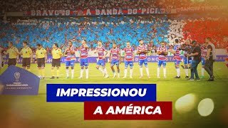 O mosaico da Torcida do Fortaleza que encantou a América COMPLETO  4K [upl. by Yerfoeg]