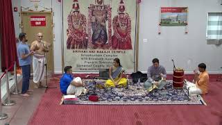 SSBTNJ Sangeetha Seva live  Saxophone Thematic Concert Govindam Paramanandam by Chi Shishir Kumar [upl. by Orodoet]