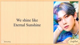 ATEEZ ETERNAL SUNSHINE EASY LYRICS [upl. by Asiak]