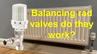 Resideo Honeywell Home balancing radiator valves DO THEY ACTUALLY WORK part 1 [upl. by Anwahs]