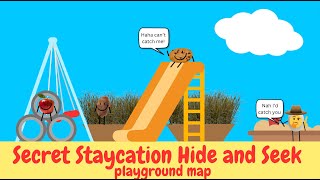 Secret Staycation Hide and Seek Playground GAME REVIEWWW [upl. by Jenny]