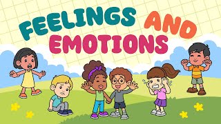 42 Feelings and Emotions for Kids  Learn Emotion and Feeling Adjectives Vocabulary Words [upl. by Enelegna]