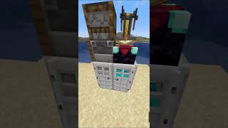 YES I MADE A TINY HOUSE EVER  minecraft viralvideos shorts [upl. by Norreg]