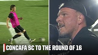 A GOALIE ASSIST SENDS PAT MCAFEE amp CONCAFA SC TO THE ROUND OF 16 🎉  TST on ESPN [upl. by Coop]