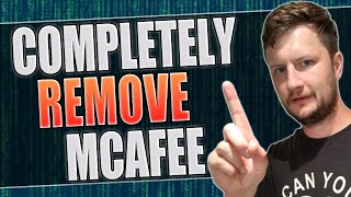 How To Fully Remove McAfee Security In Windows [upl. by Sirtaeb961]