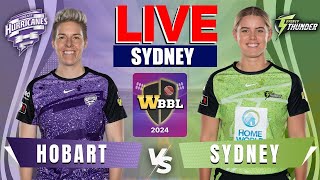 🔴Live Sydney Thunder Women vs Hobart Hurricanes Women  7th Match  Live Cricket Score amp Commentary [upl. by Enylrac171]