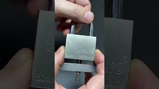 Picking a Lock With Foil dorykey lock hack pick fyp [upl. by Cas]