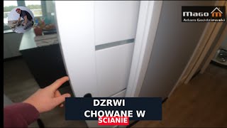 Drzwi przesuwne PORTA chowane w ścianie [upl. by Spiro804]