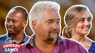 Wild in the Aisles  Guys Grocery Games Full Episode Recap  S1 E3  Food Network [upl. by Atokad]