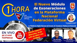 El Nuevo Módulo de Exoneraciones en la Plataforma Nacional Federación Virtual [upl. by Ponzo512]