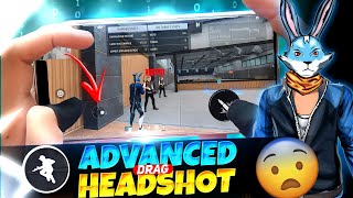 ADVANCE HEADSHOT NEW DRAG  ROTATION DRAG OR STRAIGHT DRAG  ACCURACY 😱 FREE FIRE [upl. by Pete]