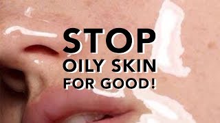 How To Control Oily Skin • Regulate Sebum Production FOR GOOD [upl. by Nwahsyd]