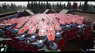 400 NOBLE GUARDS WRECKING THROUGH ALESIA Shieldwall [upl. by Spaulding346]