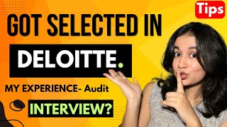 🔥I Cracked Deloitte  Interview Questions amp Answers IT non IT  Audit Assurance [upl. by Barabas]