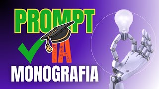 Como criar PROMPTS do ChatGPT para TCC  Inteligência Artificial na Monografia [upl. by Jocelyn]