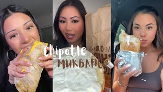 1 HOUR İNSANE ✨CHIPOTLE Mukbang🌯✨ASMR TIKTOK Compilation  PART8 [upl. by Ydnes]