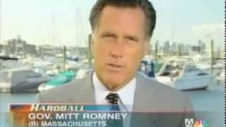 Chris Matthews 2005 Interview with Mitt Romney [upl. by Anairuy596]