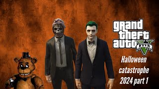 Gta 5  Halloween catastrophe 2024 part 1 [upl. by Barthol378]