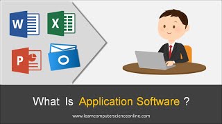 What Is Application Software   Computer Organization And Architecture [upl. by Nellak665]