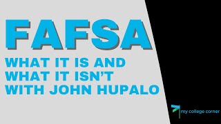 FAFSA Simplified  The One Thing You Need to Know [upl. by Adina]