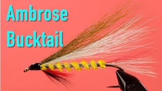 Traditional Bucktails and Streamers the Ambrose Bucktail [upl. by Sarene293]