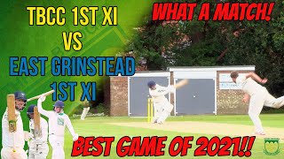 500 RUNS AMAZING MATCH  TBCC 1st XI vs East Grinstead 1st XI  Cricket Highlights [upl. by Yellehs]